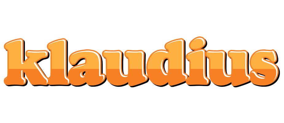 Klaudius orange logo