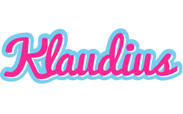 Klaudius popstar logo