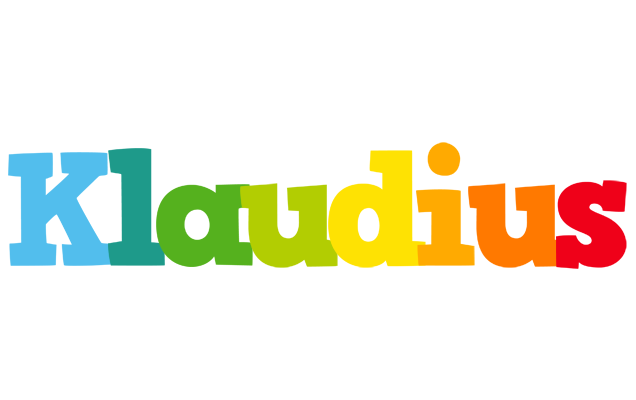 Klaudius rainbows logo