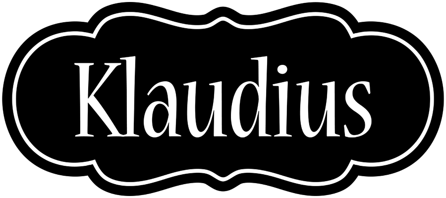 Klaudius welcome logo