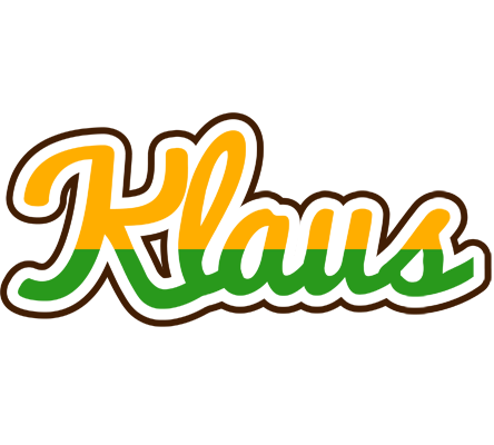 Klaus banana logo