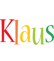 Klaus birthday logo