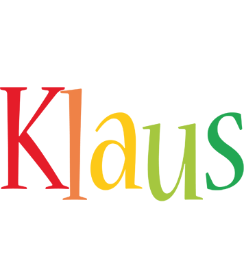 Klaus birthday logo