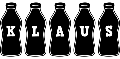 Klaus bottle logo