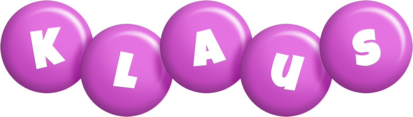 Klaus candy-purple logo