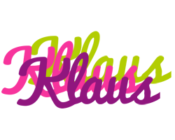 Klaus flowers logo