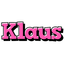 Klaus girlish logo