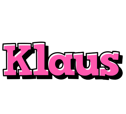 Klaus girlish logo