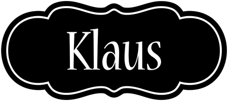 Klaus welcome logo