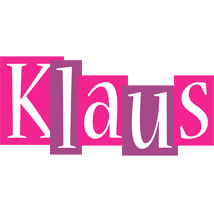 Klaus whine logo