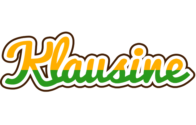 Klausine banana logo