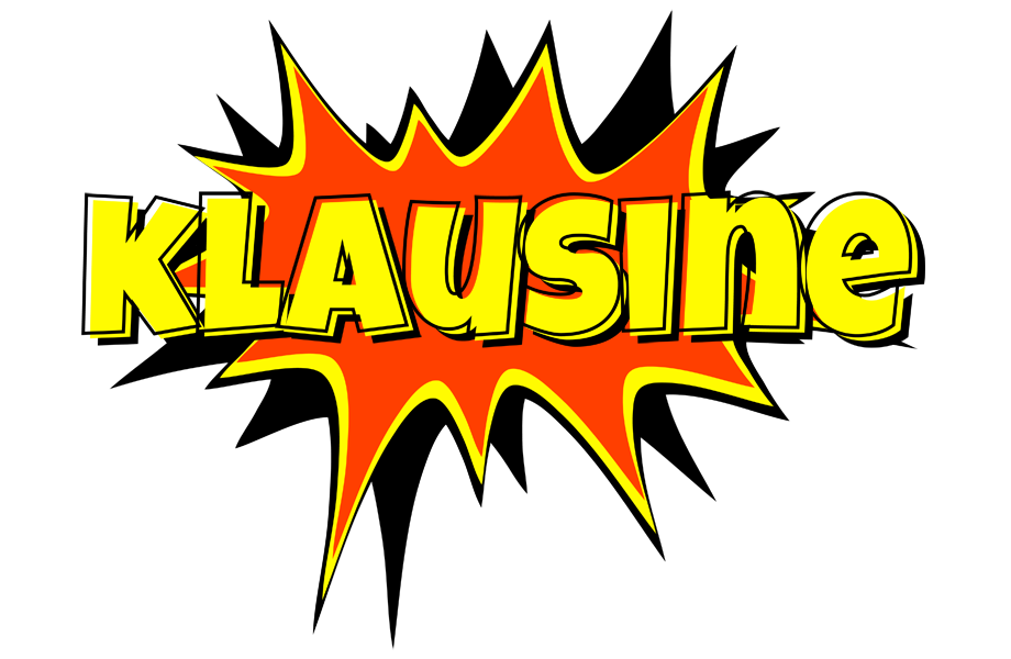 Klausine bazinga logo