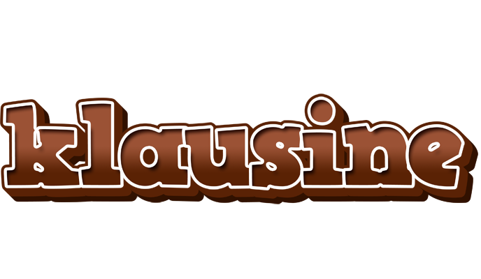 Klausine brownie logo