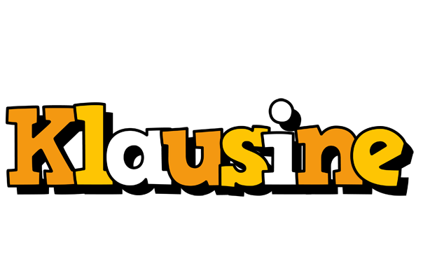 Klausine cartoon logo
