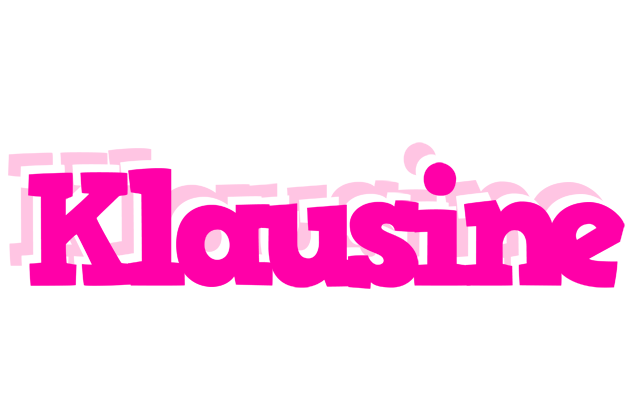 Klausine dancing logo