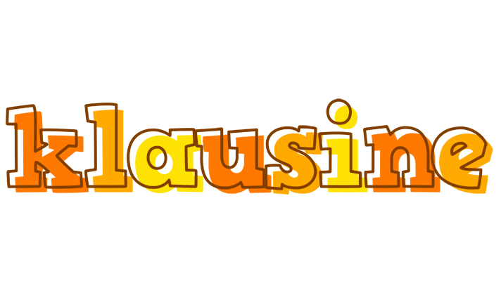 Klausine desert logo