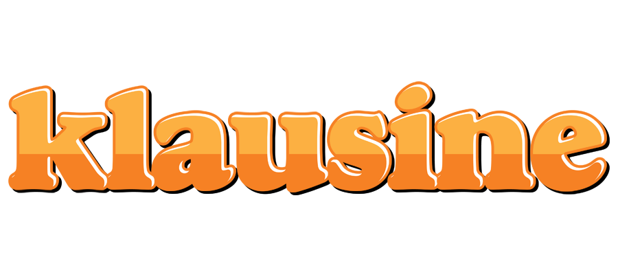 Klausine orange logo