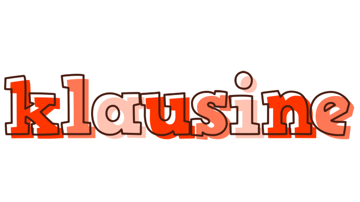 Klausine paint logo