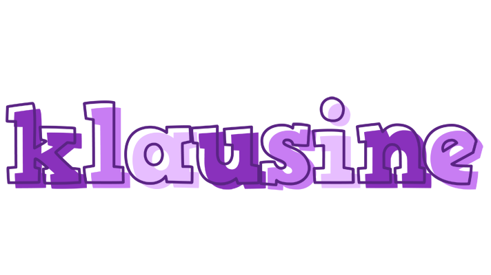 Klausine sensual logo