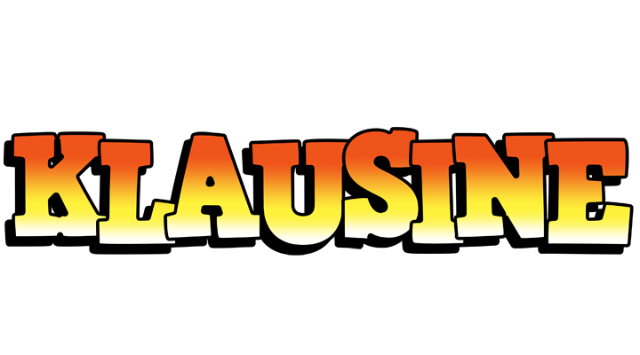 Klausine sunset logo