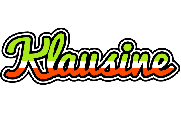 Klausine superfun logo