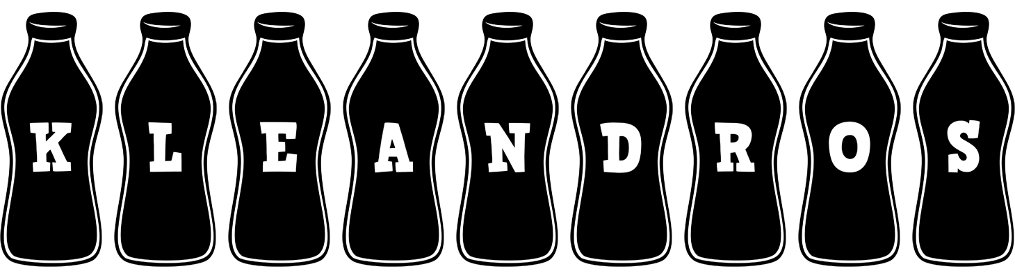 Kleandros bottle logo