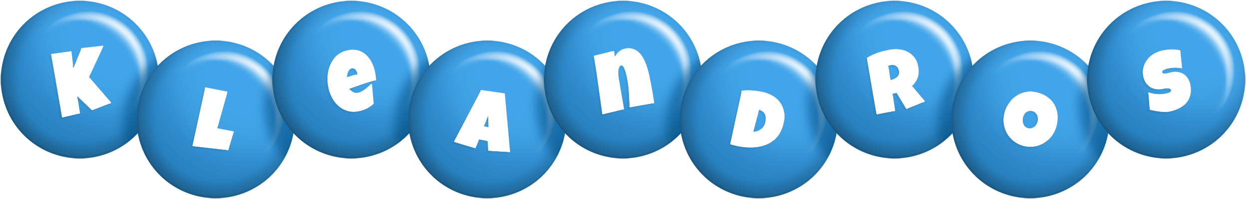 Kleandros candy-blue logo