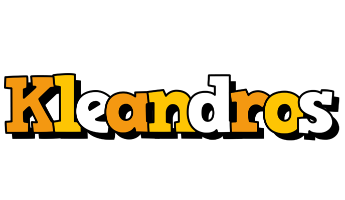 Kleandros cartoon logo