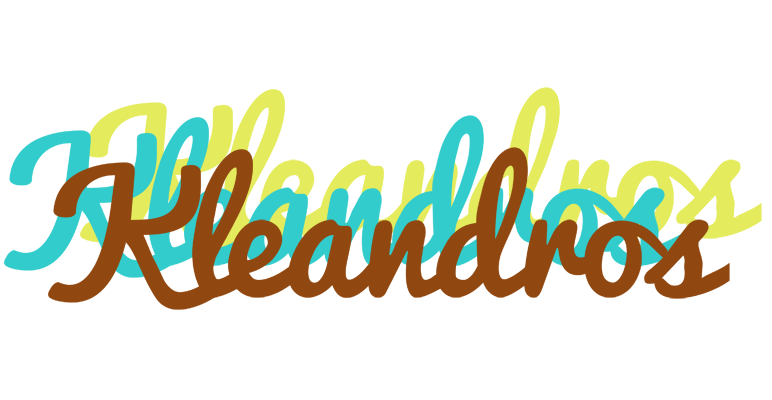 Kleandros cupcake logo
