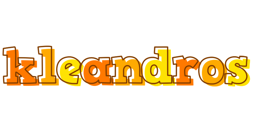 Kleandros desert logo