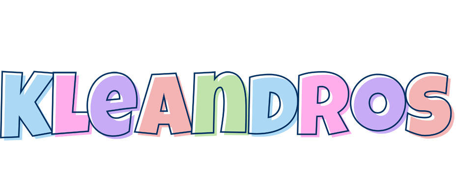 Kleandros pastel logo