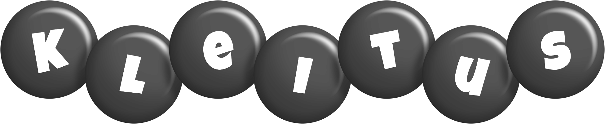 Kleitus candy-black logo