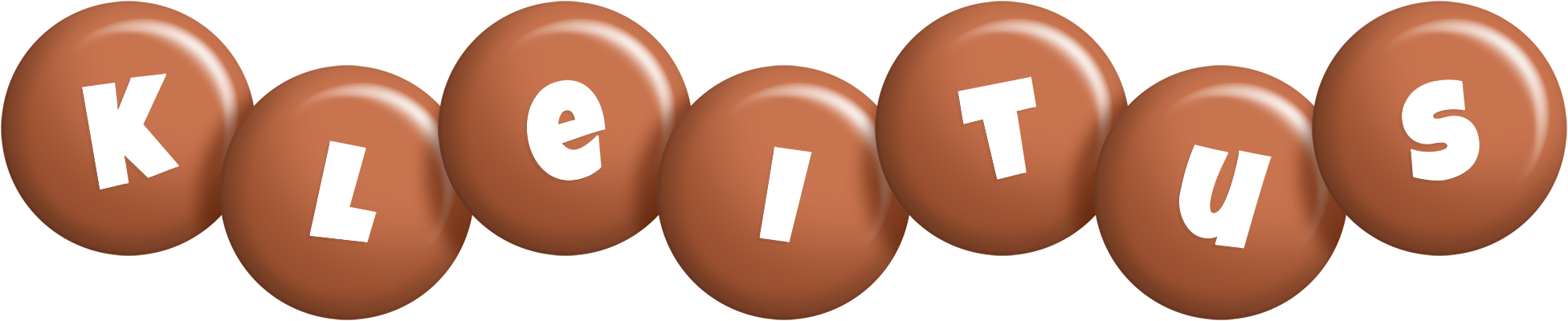 Kleitus candy-brown logo