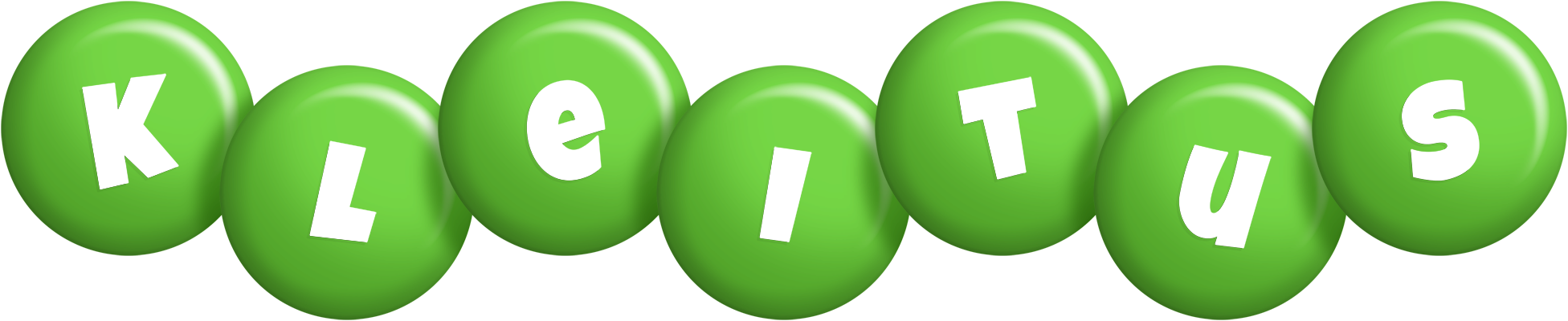 Kleitus candy-green logo