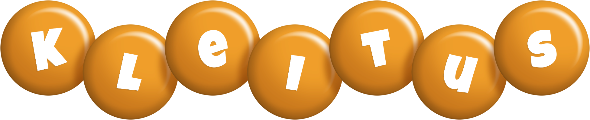 Kleitus candy-orange logo