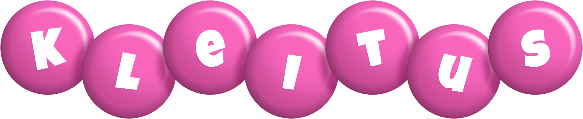 Kleitus candy-pink logo