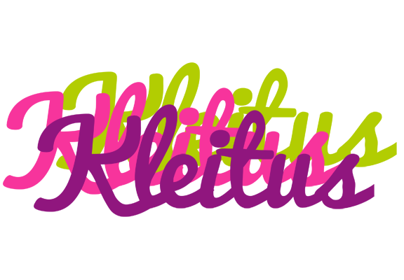 Kleitus flowers logo