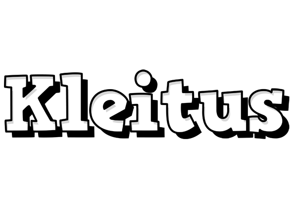 Kleitus snowing logo