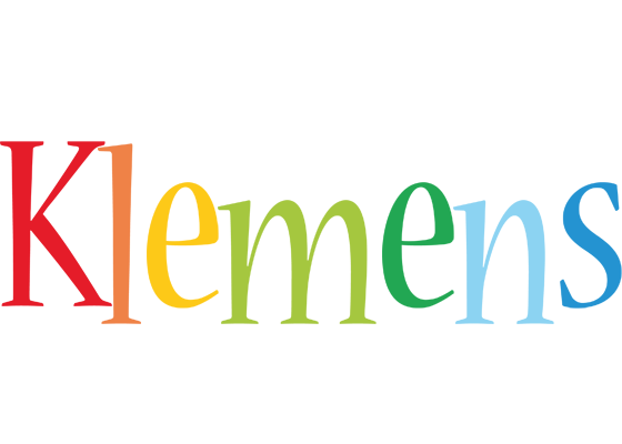 Klemens birthday logo