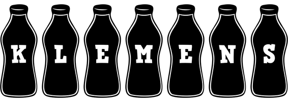 Klemens bottle logo