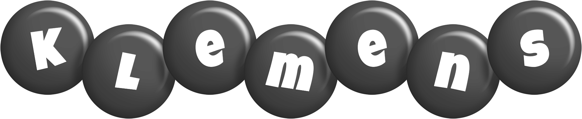 Klemens candy-black logo