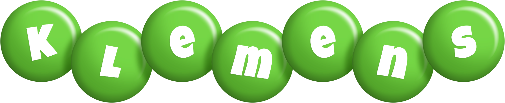 Klemens candy-green logo
