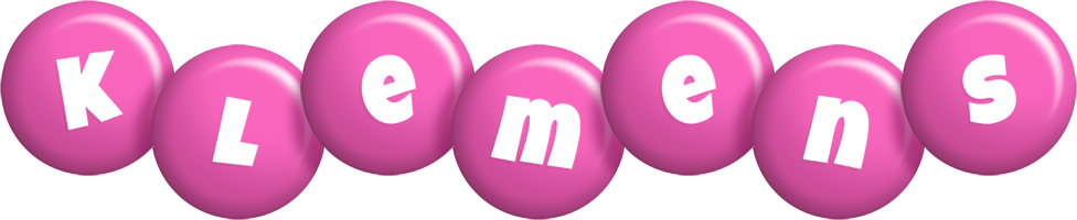 Klemens candy-pink logo