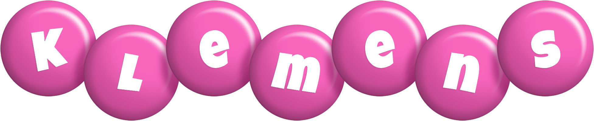 Klemens candy-pink logo