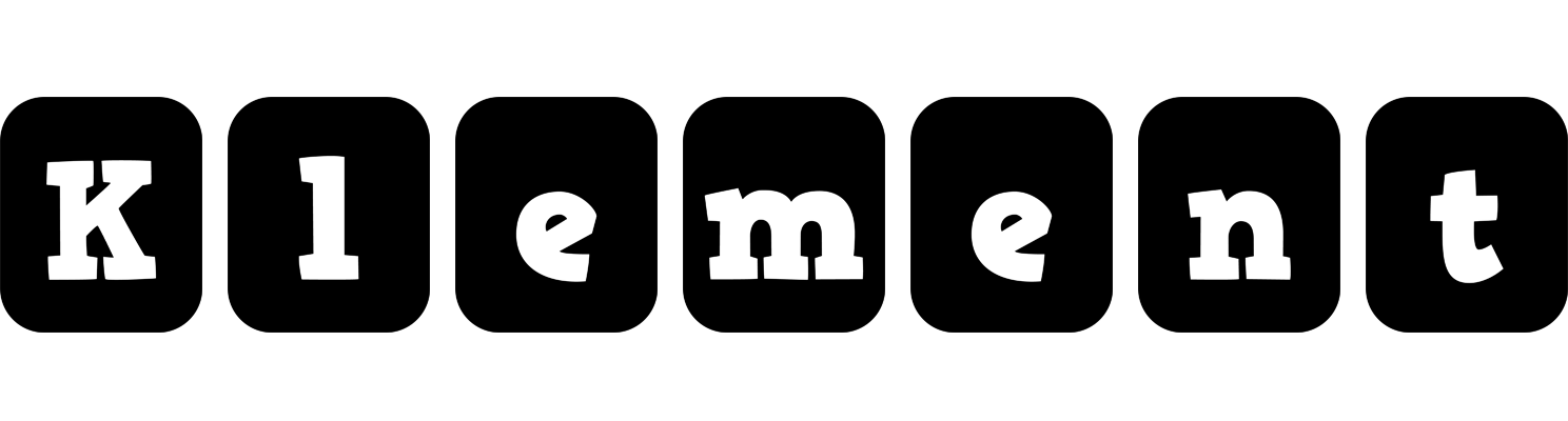 Klement box logo