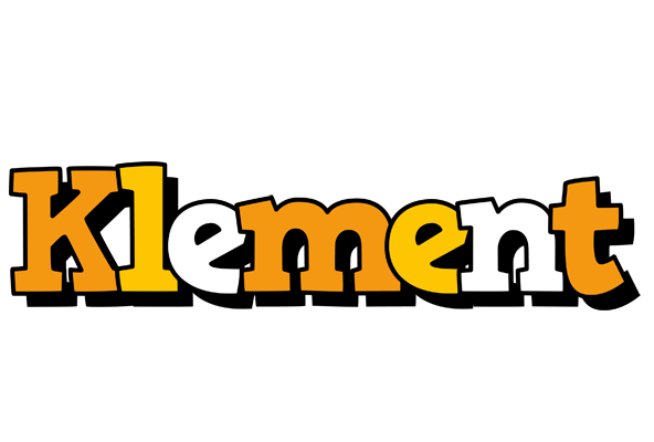 Klement cartoon logo