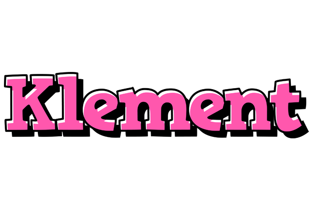 Klement girlish logo