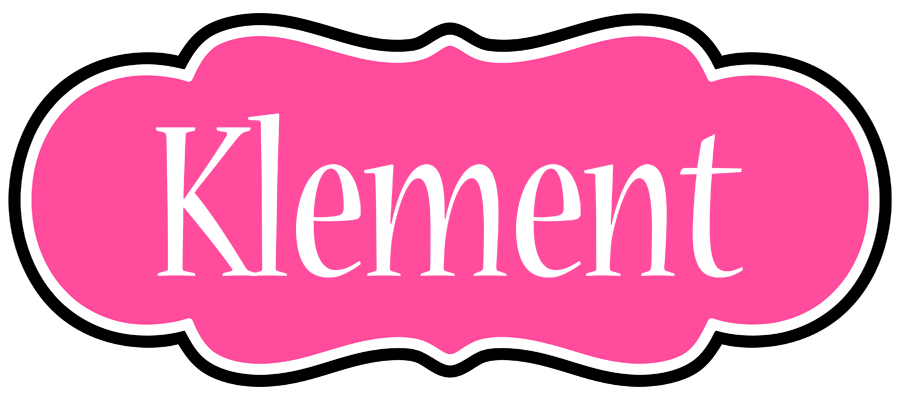 Klement invitation logo