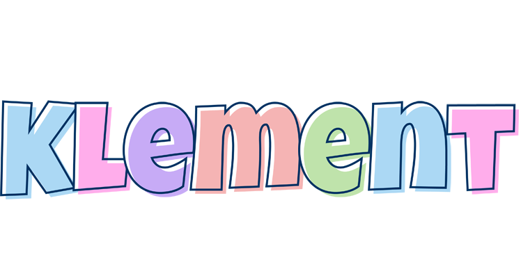 Klement pastel logo