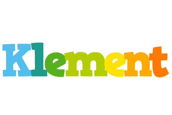 Klement rainbows logo